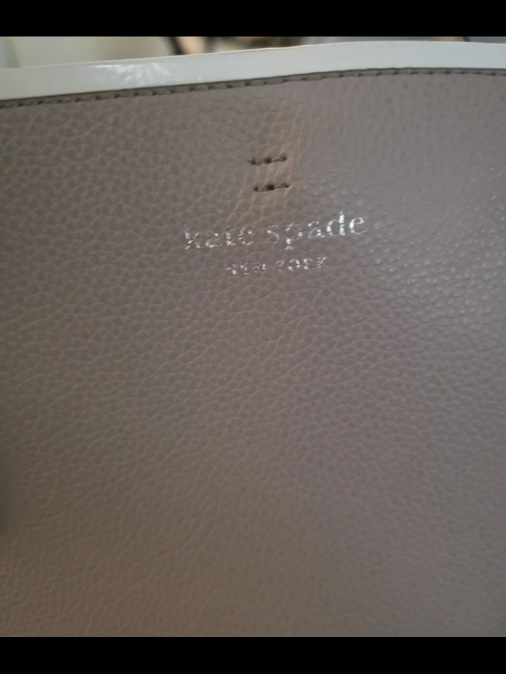 Kate Spade Eva Large Leather Open Top Shoulder Tote Purse